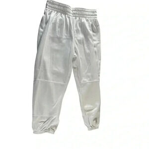 Wilson Youth Baseball Pants Large White WTA4204 Elastic Waist New NWT